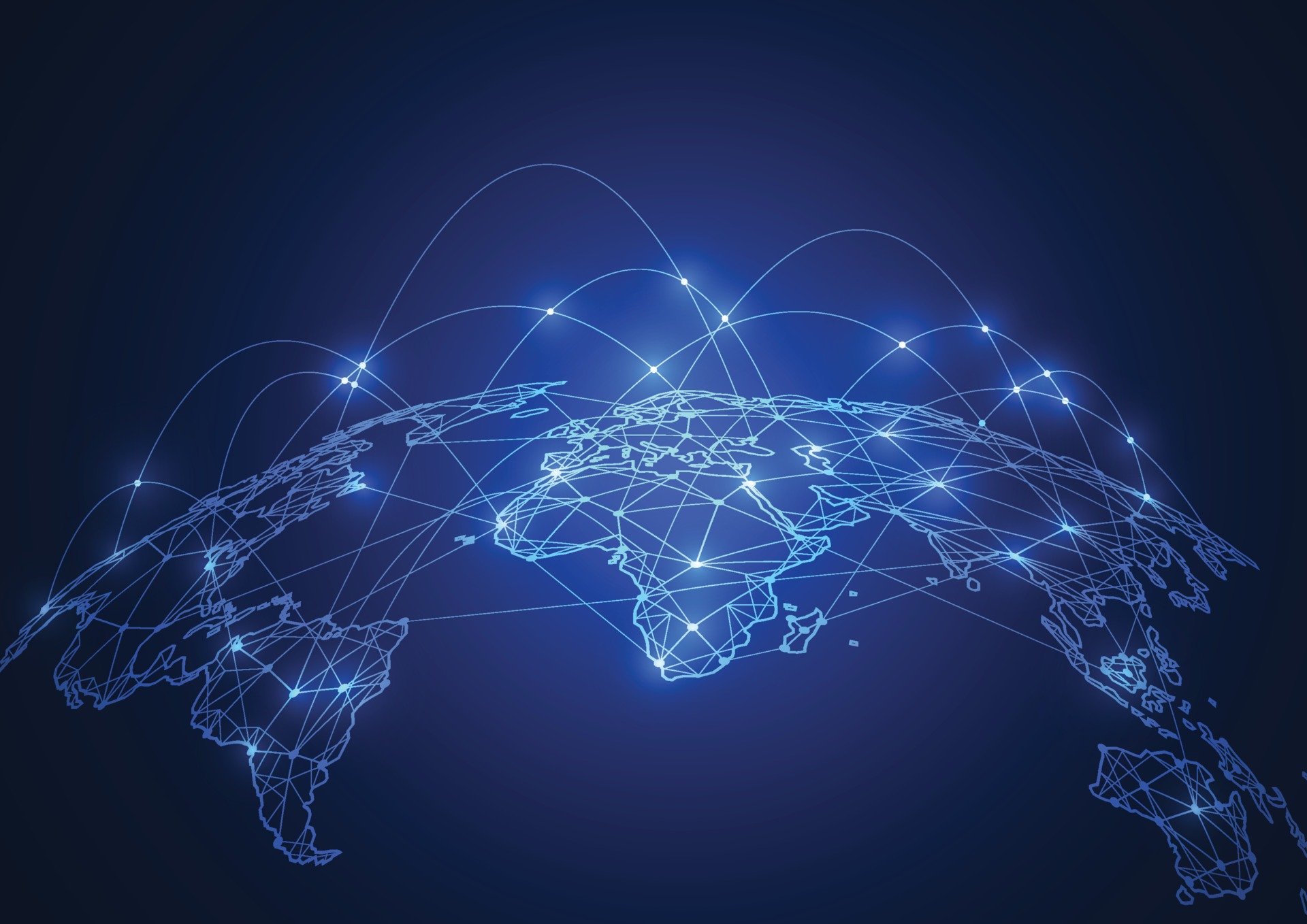 Global deployment map showing 4 regions, 3900 nodes, and central Vantage Query control